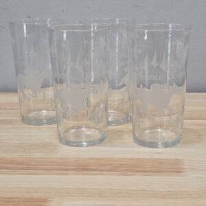 Arthur Court Churchill Downs Mint Julep Glass Fleur de Lis Kentucky Derby